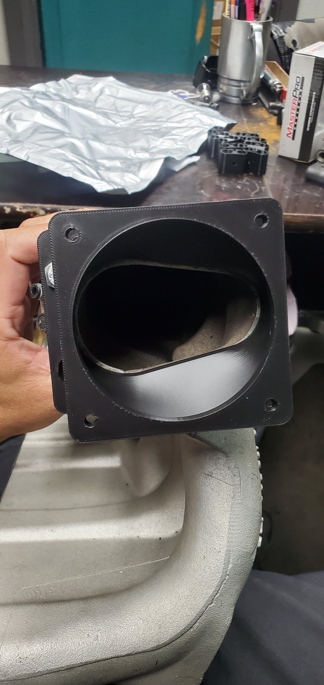 Audi/VW 8/10/16v DBW BOSCH Throttle Body Adapter for CIS Intake Manifolds