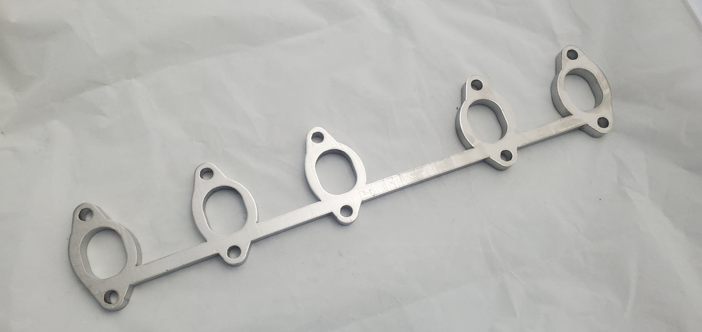 Audi 10v turbo exhaust manifold head flange