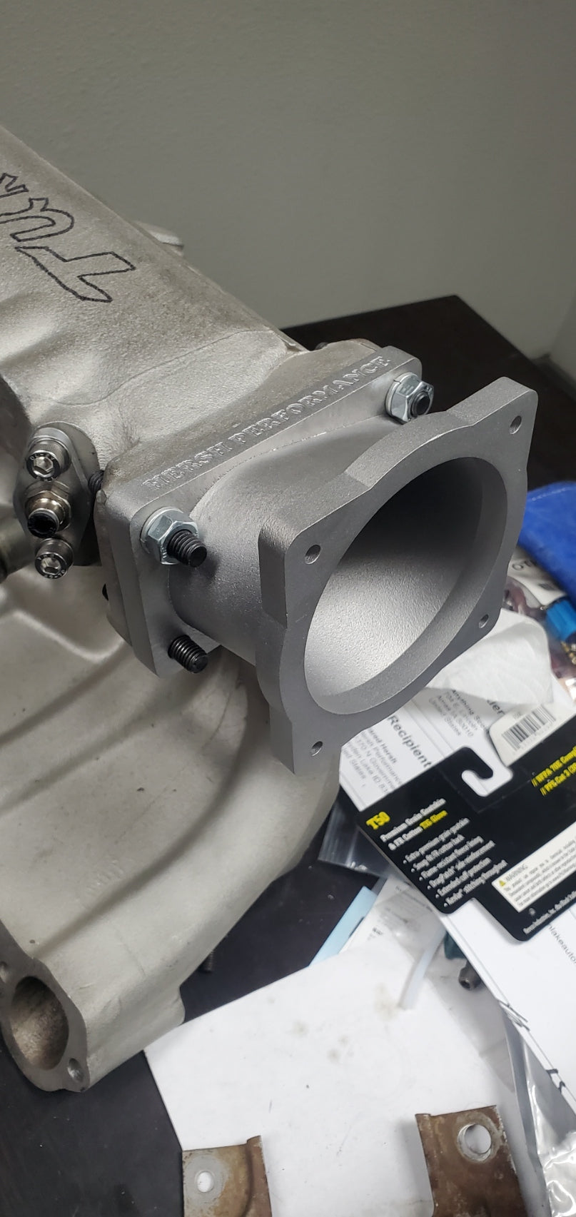 Audi/VW 8/10/16v DBW BOSCH Throttle Body Adapter for CIS Intake Manifolds