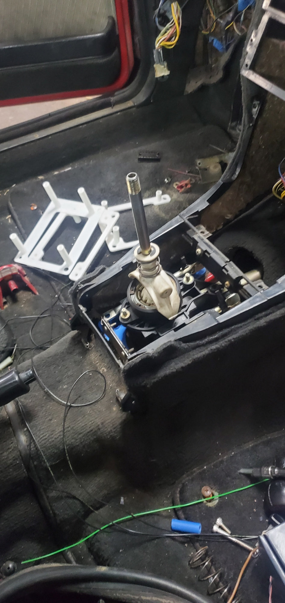 Audi B2 01e 6-speed Shifter Conversion Bracket