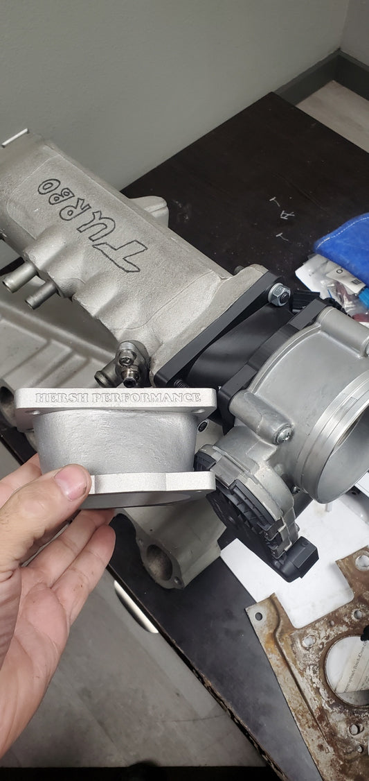 Audi/VW 8/10/16v DBW BOSCH Throttle Body Adapter for CIS Intake Manifolds